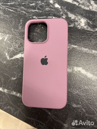 Чехол на iPhone 14 pro max (бу, фиолетовый)