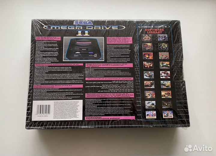 Игровая приставка. Sega Mega Drive 2. Новая