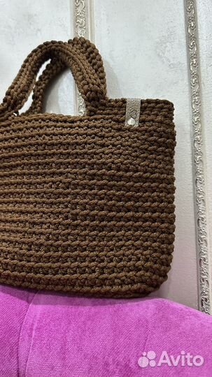 Сумка женская вязаная