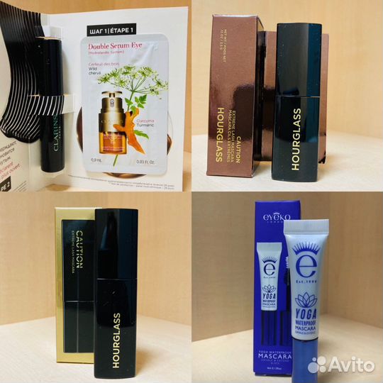 Тушь для ресниц, накладные ресницы