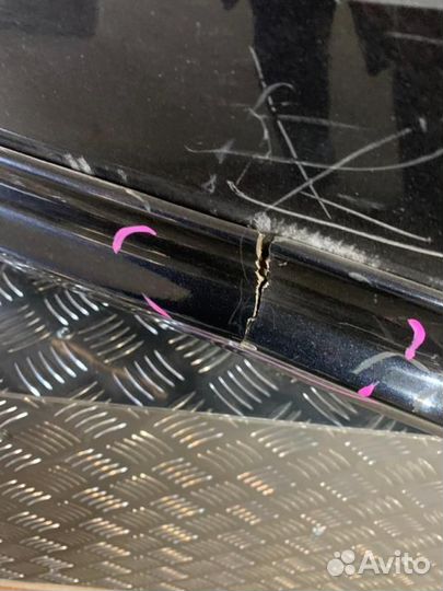 Бампер задний Ниссан Тиана J31 темный губа А32