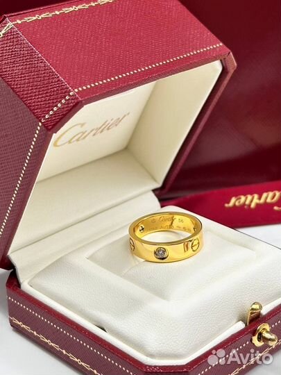 Cartier кольцо