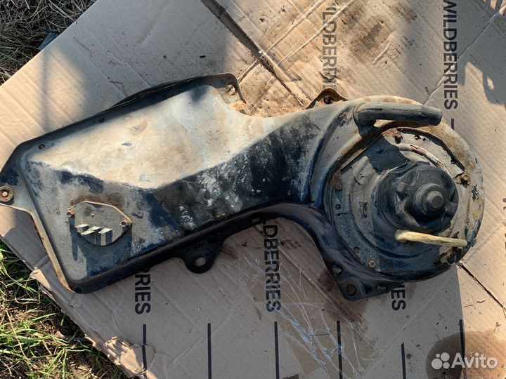 Моторчик печки с корпусом Деу Нексия