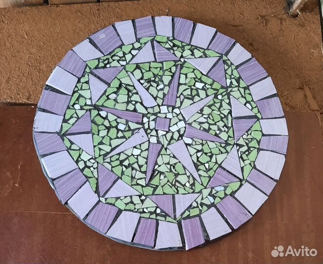 Настенное керамическое панно