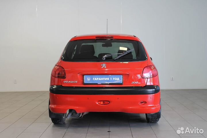 Peugeot 206 1.4 AT, 2007, 126 000 км