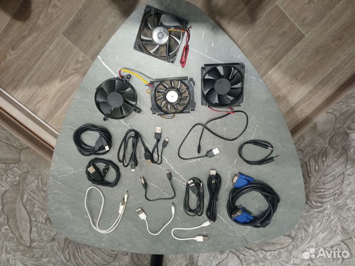Продам кабели и вентиляторы