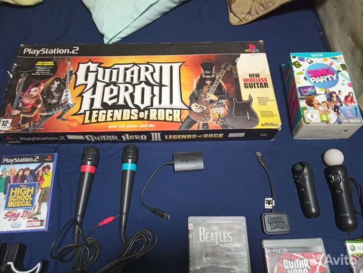 Guitar Hero PS2, Xbox, Nintendo Wii