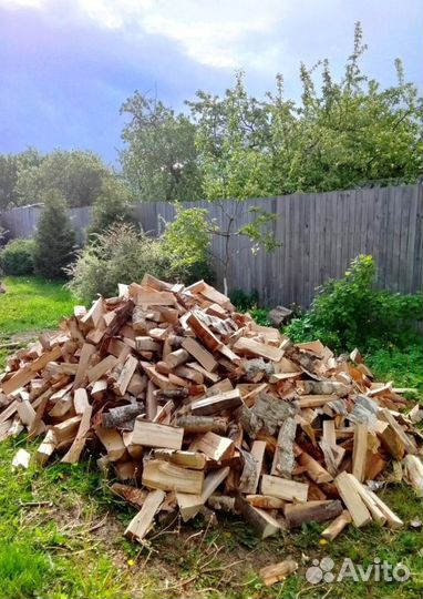 Дрова качественные от 1 куба любых древесных пород