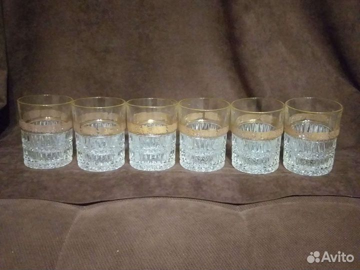 Стаканы Богемия СССР 70-е годы