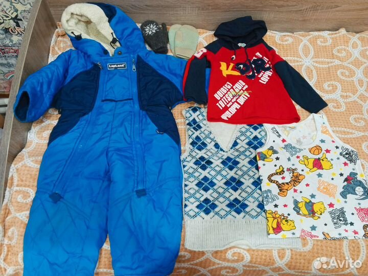 Одежда детская для дома пакетом 80-110