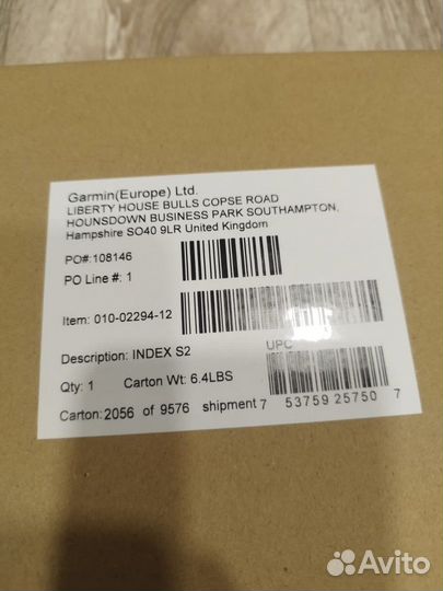 Весы Index 2s Garmin (новые)