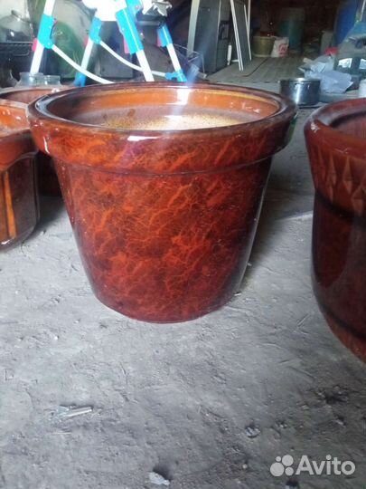 Керамические горшки для цветов