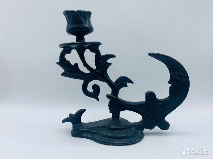 Парные подсвечники полумесяцы