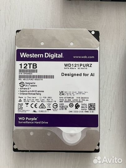 Жесткий диск 12Тб Hdd 12Tb