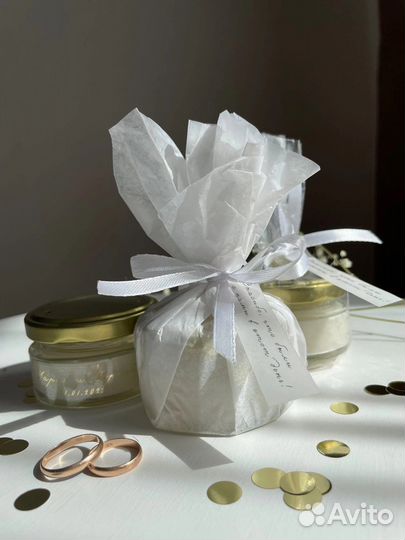 Свадебные подарки гостям, бонбоньерки