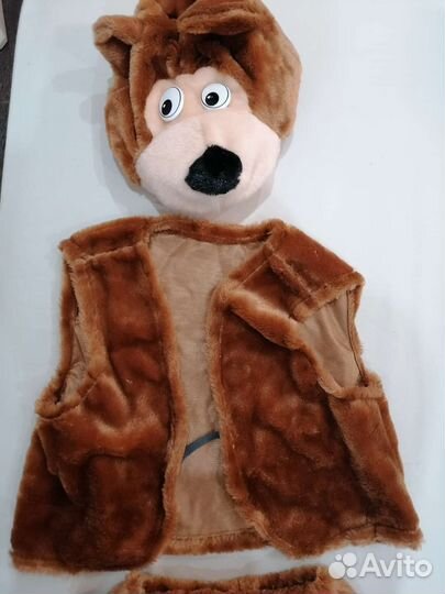 Костюм медвежонка до 122 точно