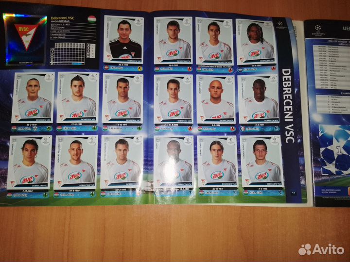 Panini Лига чемпионов 2009-2010