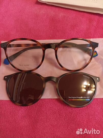 Солнцезащитные очки polaroid с клипоном