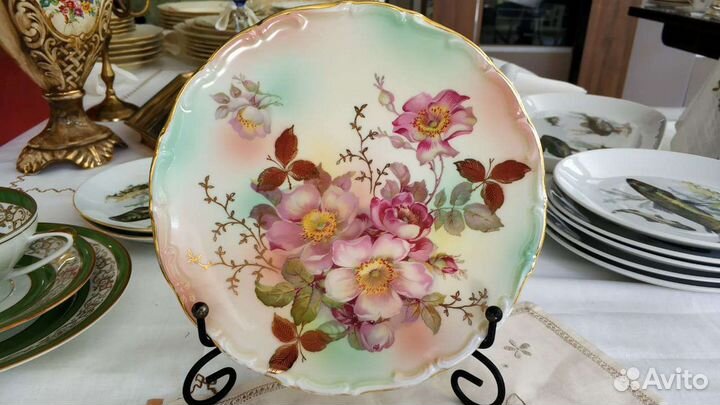 Тарелка с цветками шиповника Schumann Arzberg