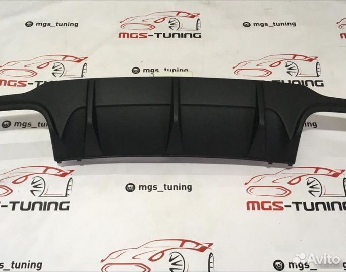 Mercedes С63 AMG диффузор