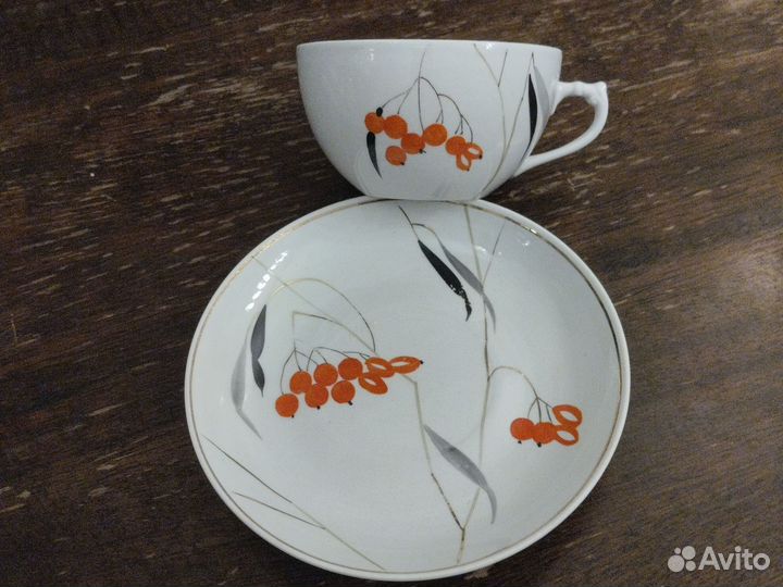 Чайная пара Дулево 