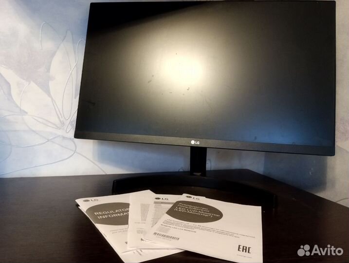 Монитор для компьютера LG 24MK600M-B