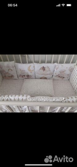 Бортики в кроватку новые