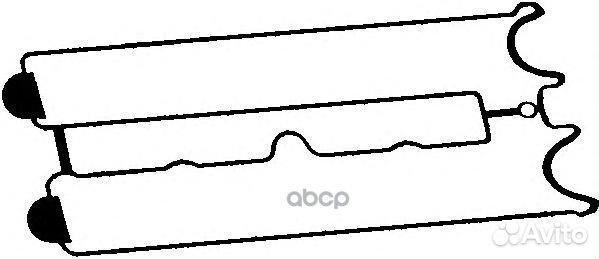 Прокладка клапан. крышки Vauxhall*2198*X22XE SI