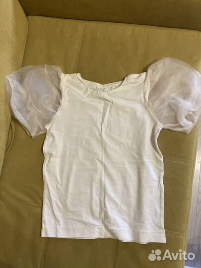 Вещи пакетом на девочку 128 134 140