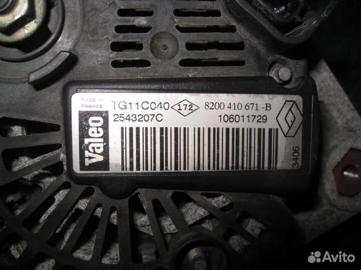 Генератор Renault Megane 2 (LM0C) 2006