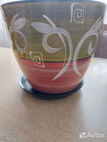 Горшочки для цветов керамические