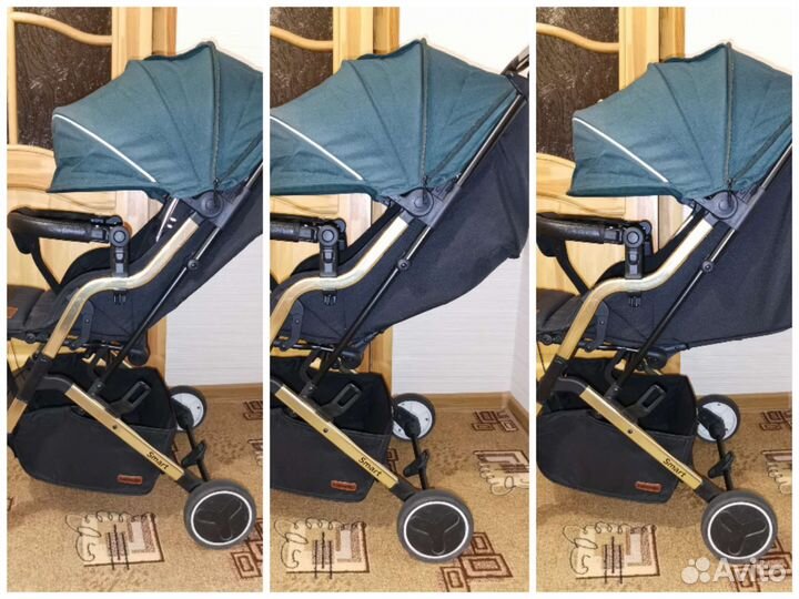 Прогулочная коляска carello smart (изумруд)