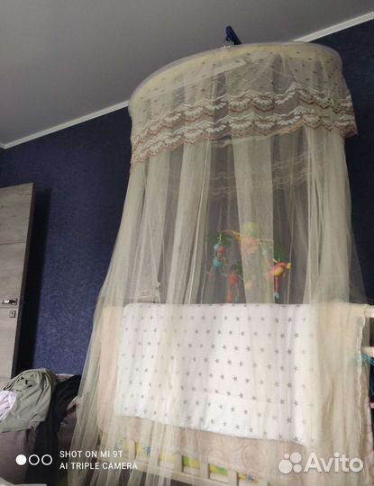 Балдахин сетка-полог противомаскитная от комаров