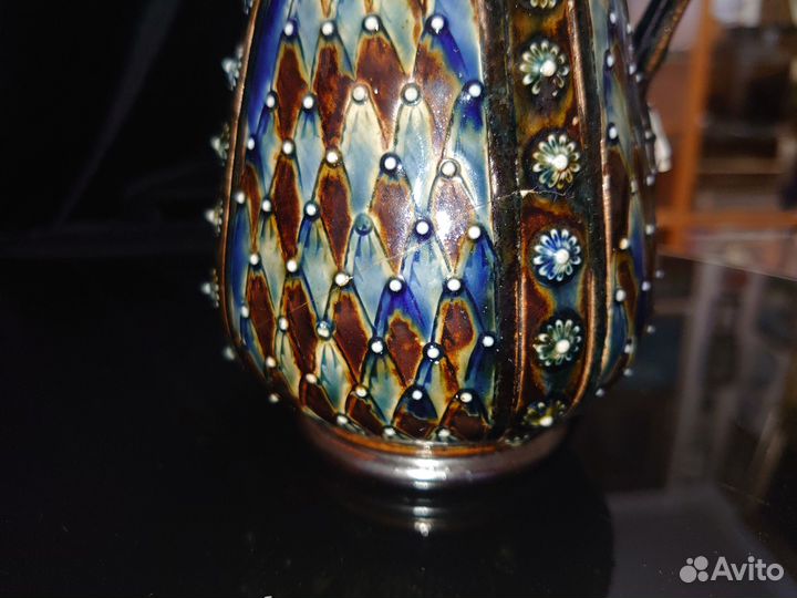 Антикварный Кувшин Роял Доултон Англия хiх в