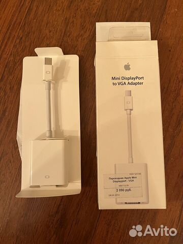 Переходник apple DisplayPort mini VGA, Hdmi новый