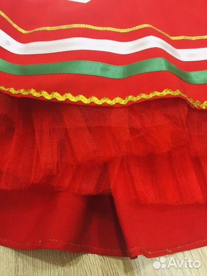 Новогодний костюм «Красная шапочка»