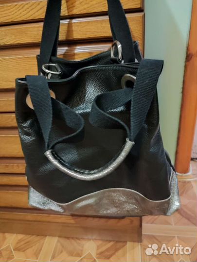 Сумка женская натуральная кожа италия