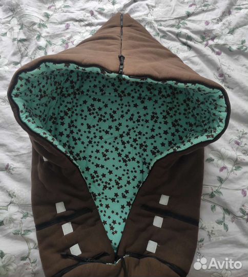 Зимний конверт в коляску