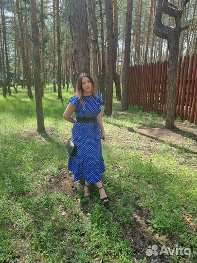 Платье женское миди