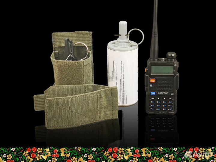 Подсумок для гранаты Регулируемый Олива