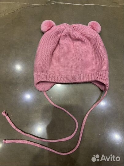 Шапка детская для девочки демисезонная