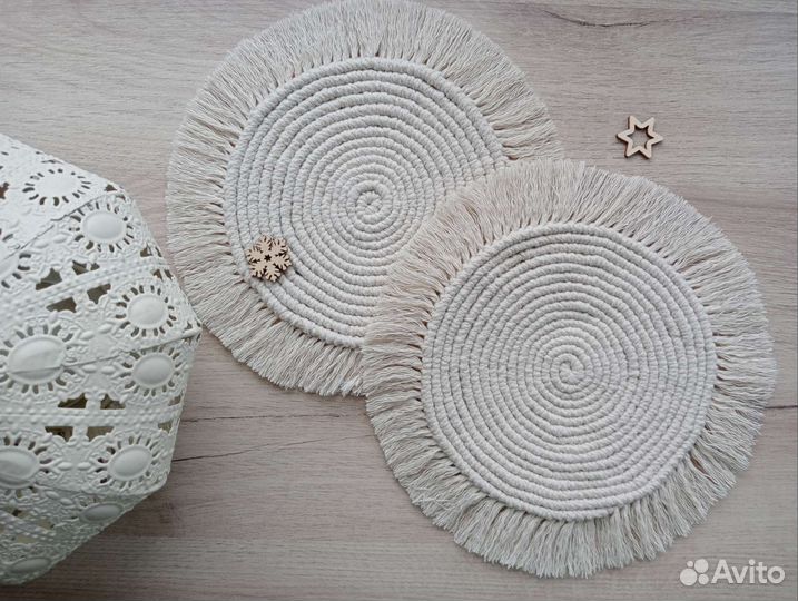Салфетка макраме