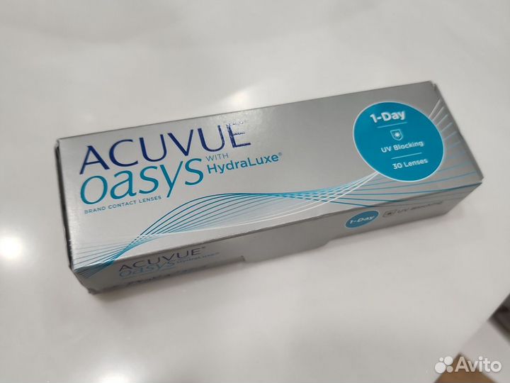 Линзы acuvue oasys 1 day +3.5