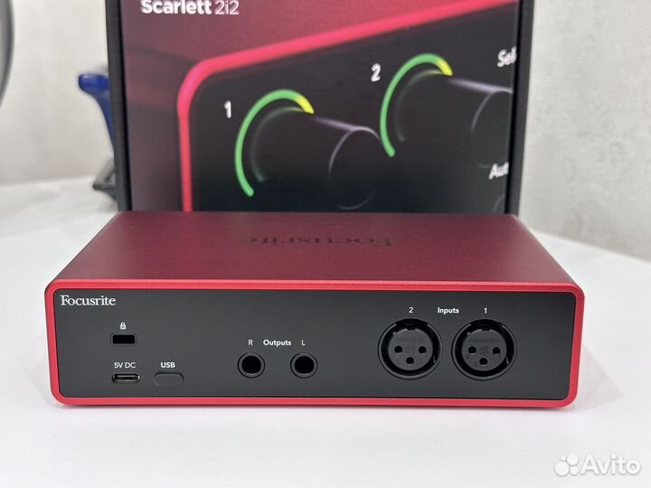 Новый Focusrite Scarlett 2i2 Gen4