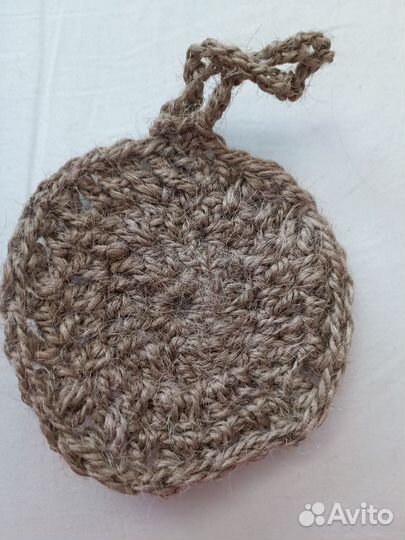 Эко - мочалка из джута