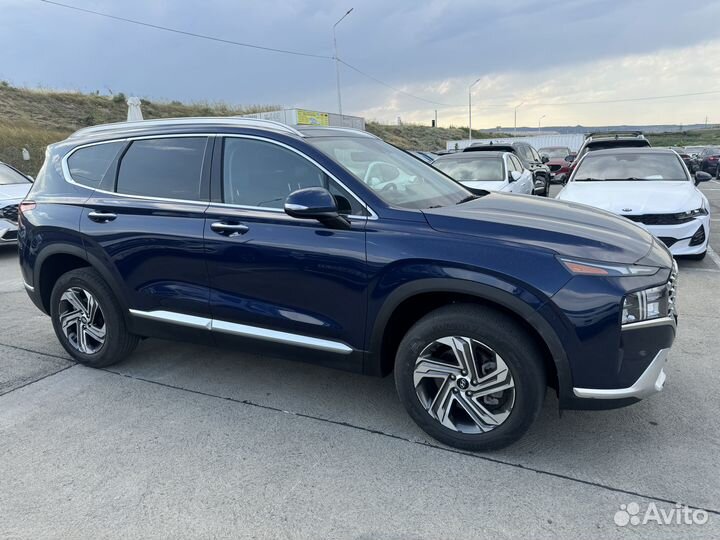 Hyundai Santa Fe 2.5 AT, 2020, битый, 30 000 км