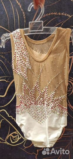 Аренда. Купальник для худ гимнастики 100-110смрост