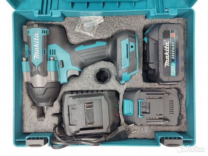 Набор Makita 5в1 / Гайковерт 1200N / 5 Батарей о