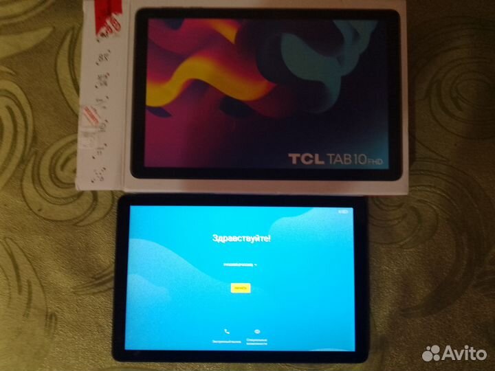 TCL TAB 10 FHD 10.1' 800 x 1280 пикселей IPS