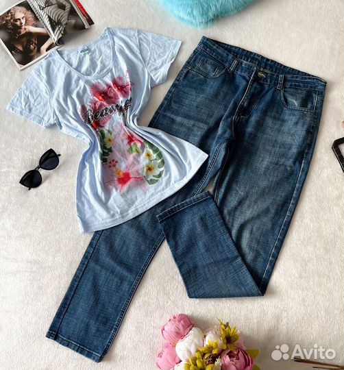 Одежда пакетом 46-48 кофты,платья,шорты